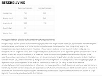 Borgarplast 660 geïsoleerde opslagcontainer (10x) - afbeelding 8 van  16