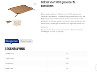 Borgarplast 660 geïsoleerde opslagcontainer (10x) - afbeelding 10 van  18