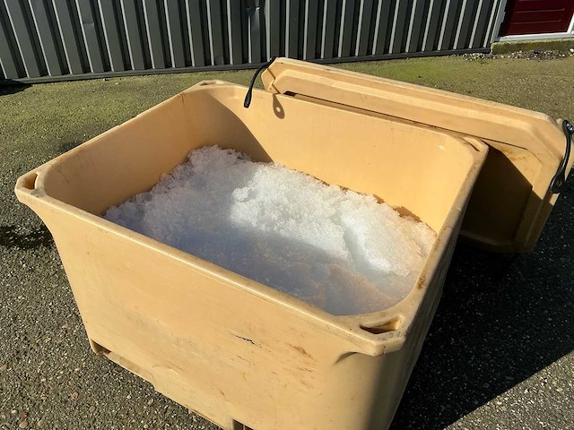 Borgarplast 660 geïsoleerde opslagcontainer (10x) - afbeelding 1 van  3