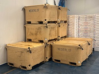 Borgarplast 660 geïsoleerde opslagcontainer (10x) - afbeelding 1 van  3