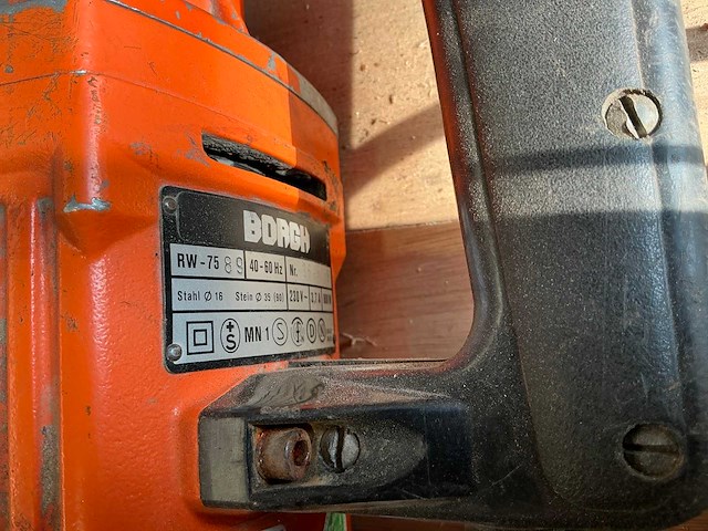 Borgh rw-75 boormachine - afbeelding 4 van  4
