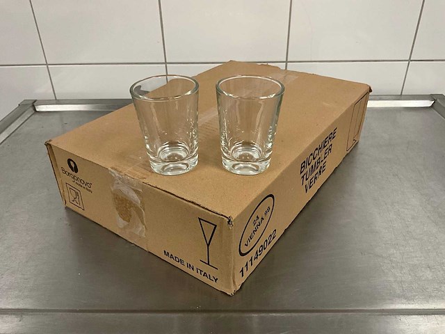 Borgonovo - vienna 88 - doos tumbler drinkglazen (6x) - afbeelding 1 van  3