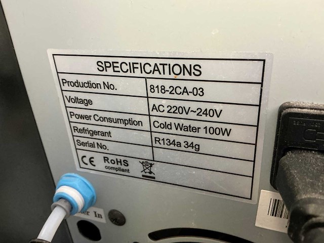 Borg&overström - waterkoeler - afbeelding 3 van  3