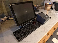 Bork horeca - g550t - kassa met pinautomaat en bonnenprinter - afbeelding 2 van  3