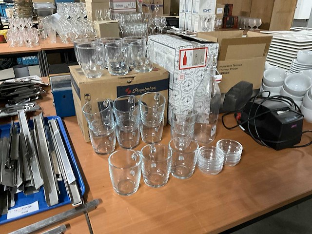 Bormioli rocco theeglazen en waterflessen - afbeelding 1 van  6