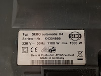 Borstel stofzuiger sebo, automatic x4 , s-klasse filtratie - afbeelding 7 van  8
