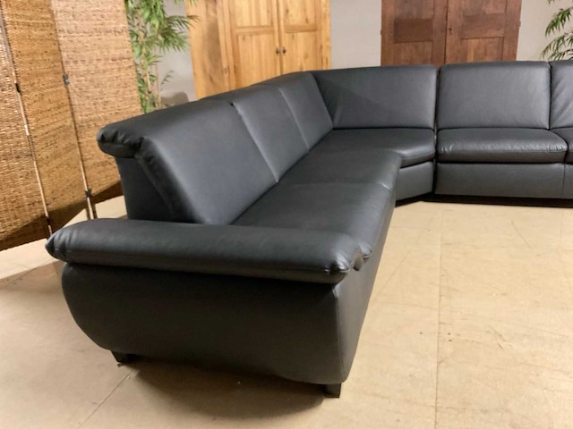 Boruss lederen hoekbank - afbeelding 4 van  16