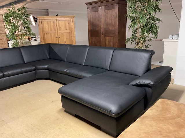 Boruss lederen hoekbank - afbeelding 10 van  16