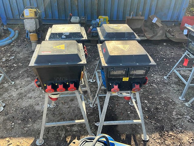 Bos bouwaansluitkast (4x) - afbeelding 1 van  2