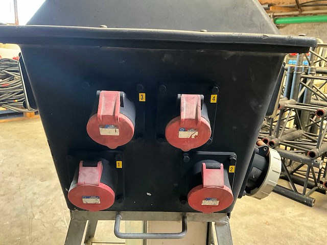 Bos electro midi hoog 125amper bouwaansluitkast (2x) - afbeelding 10 van  11
