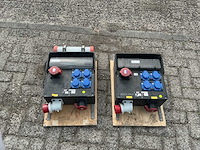 Bos elektro 32a verdeler site stroomdistributiebord (2x) - afbeelding 1 van  5