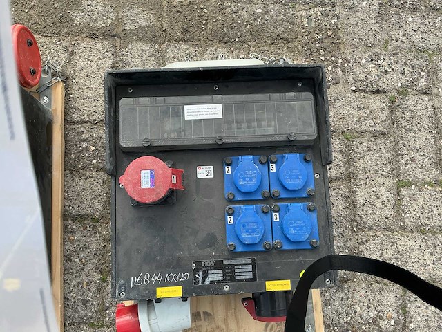 Bos elektro 32a verdeler site stroomdistributiebord (2x) - afbeelding 3 van  5