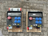 Bos elektro 32a verdeler site stroomdistributiebord (2x) - afbeelding 2 van  5