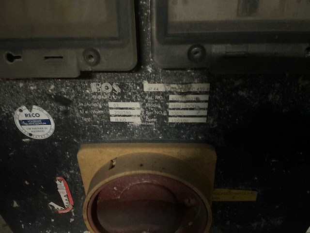Bos elektro midi hoog bouwaansluitkast - afbeelding 5 van  5