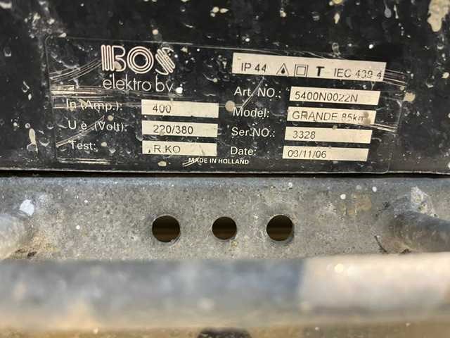Bos grande 400 ampere - zwerfkast - verdeelkast - bouwstroomkast - afbeelding 5 van  6