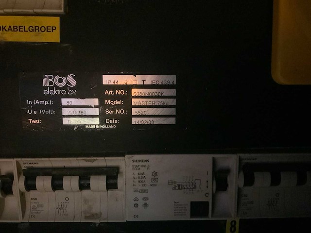 Bos master stroomverdeelkast - afbeelding 4 van  6