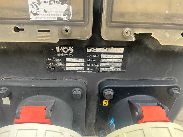 Bos midi hoog bouwaansluitkast - afbeelding 2 van  2