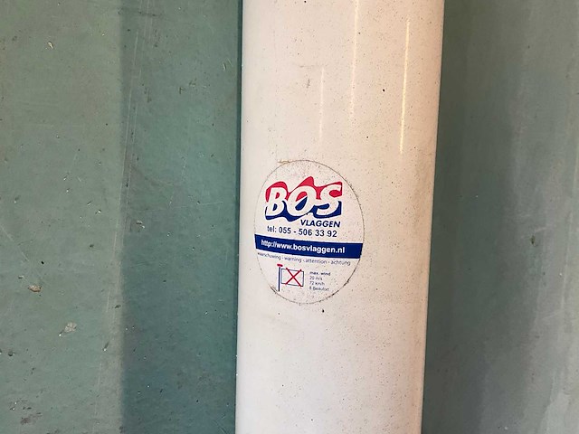 Bos vlaggen vlaggenmast - afbeelding 4 van  4