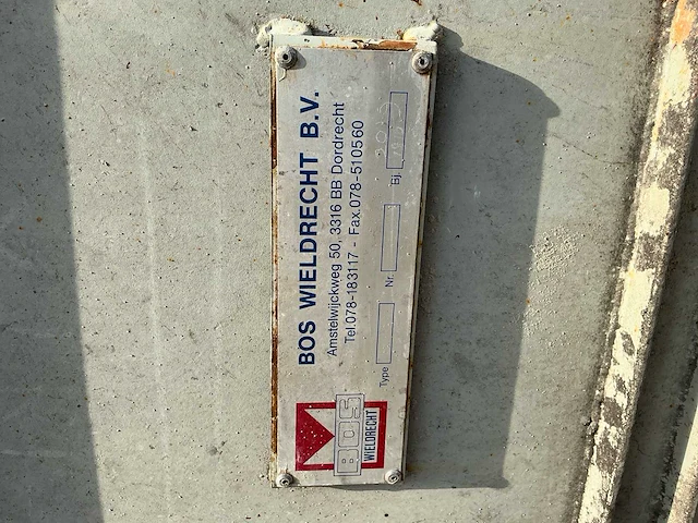 Bos wieldrecht bv zand elevator (opvoerband zand) 12,5m - afbeelding 3 van  32