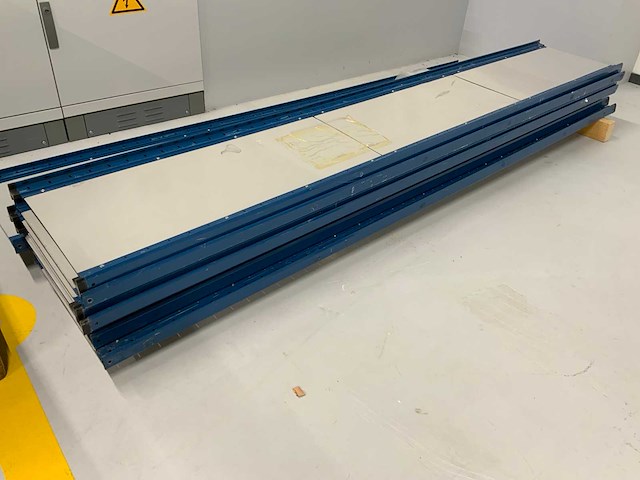 Bosal 8 secties legbordstelling - reeds gedemonteerd - afbeelding 1 van  6