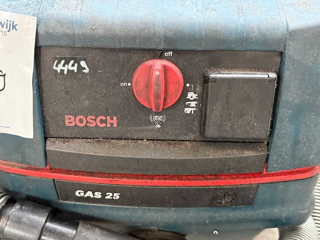 Bosch - 2003 - gas 25 - industriële stofzuiger - afbeelding 3 van  6