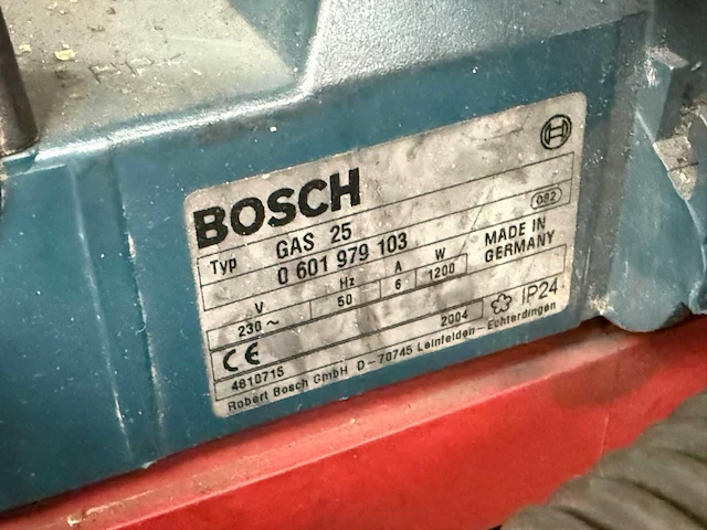 Bosch - 2004 - gas 25 - industriële stofzuiger - afbeelding 4 van  5