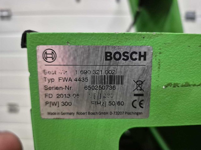 Bosch - 2013 - fwa 4435 - uitlijner / uitlijn apparaat - afbeelding 7 van  8