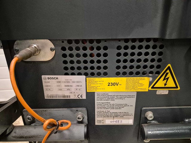 Bosch - 2018 - wbe 4140 - banden balanceer apparaat - afbeelding 5 van  6