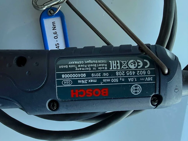 Bosch - 2019 - c exact 2 - electrische momentschroevendraaier - afbeelding 5 van  6