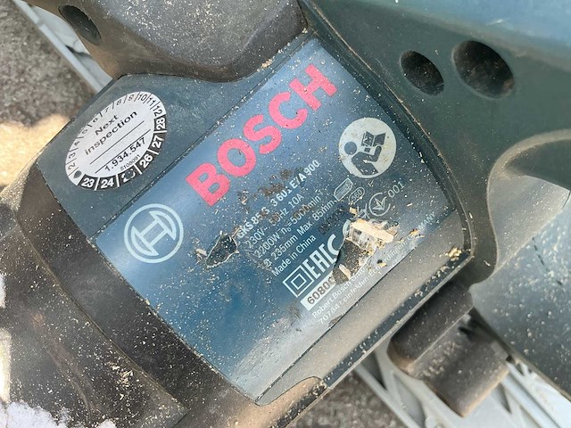 Bosch - afkortzaag, haakse slijper en reciprozaag (3x) - afbeelding 9 van  9