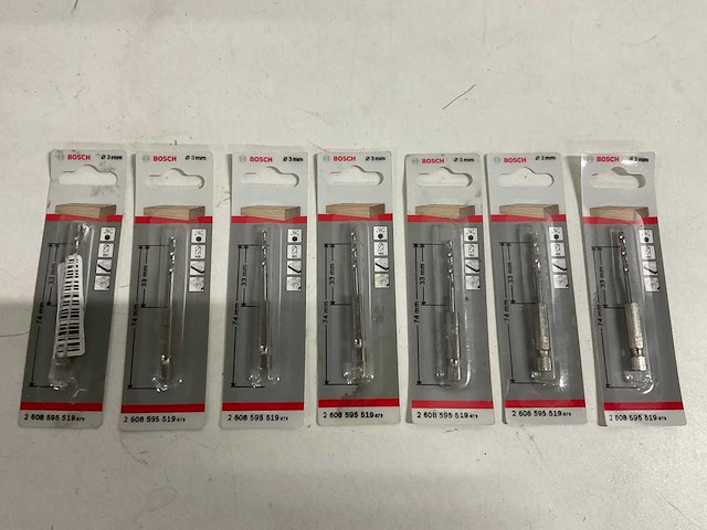 Bosch - centreerboor 3 mm (7x) - afbeelding 1 van  2