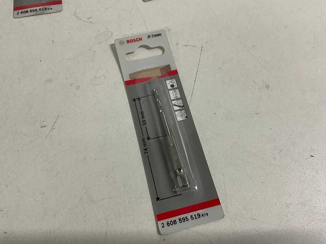 Bosch - centreerboor 3 mm (7x) - afbeelding 2 van  2