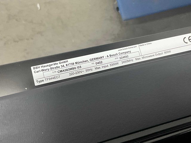Bosch - cma583mbo tf944ec7 - combimagnetron - afbeelding 8 van  8