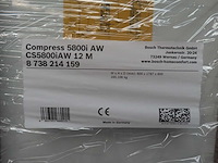 Bosch - compress 5800i aw - cs5800iaw 12 m - warmtepomp binnenunit met boiler 170l - afbeelding 3 van  3