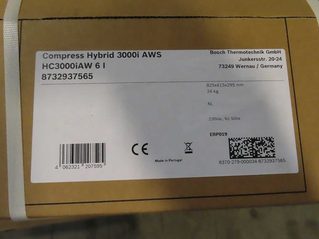 Bosch - compress hybrid 3000i aws hc3000iaw 6 l / odusplit4 - warmtepomp - afbeelding 4 van  5