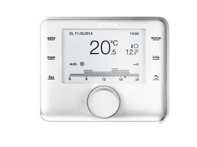 Bosch - cr400 - ruimteklokthermostaat - afbeelding 1 van  2