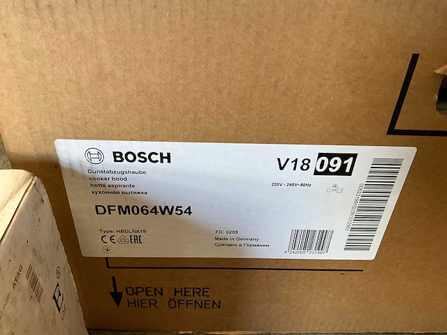 Bosch - dfm064w54 - afzuigkap + plasmafilter - afbeelding 2 van  3