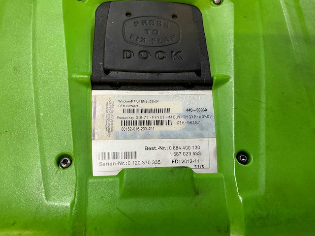 Bosch - diagnosewagen met uitleesapparatuur - afbeelding 9 van  13
