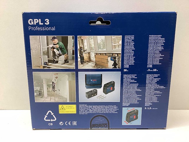 Bosch - gpl 3 - puntlaser - afbeelding 2 van  5