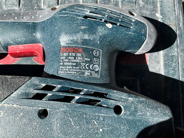 Bosch - gss 23 ae - schuurmachine - afbeelding 4 van  5