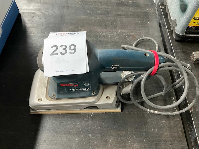 Bosch - gss 280a - schuurmachine - afbeelding 1 van  3