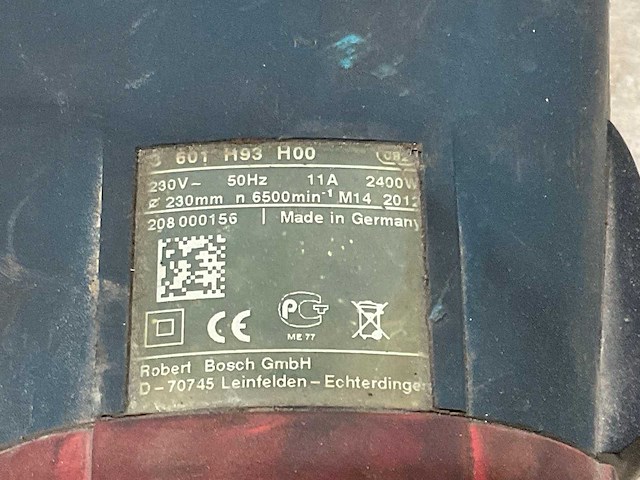 Bosch - gw-24-230 lvi - haakse slijper - afbeelding 5 van  6