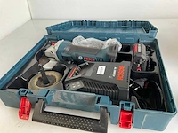 Bosch - gws18v-li - haakse accu slijpmachine - afbeelding 1 van  8