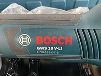 Bosch - gws18v-li - haakse accu slijpmachine - afbeelding 3 van  8