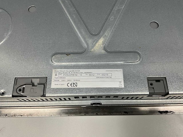 Bosch - hmi40ic - kookplaat - afbeelding 6 van  7