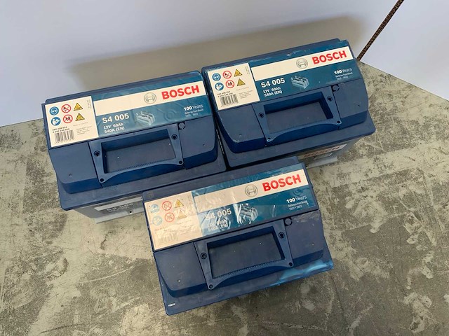Bosch - s4 005 - 12v 60ah - accu's (3x) - afbeelding 3 van  6