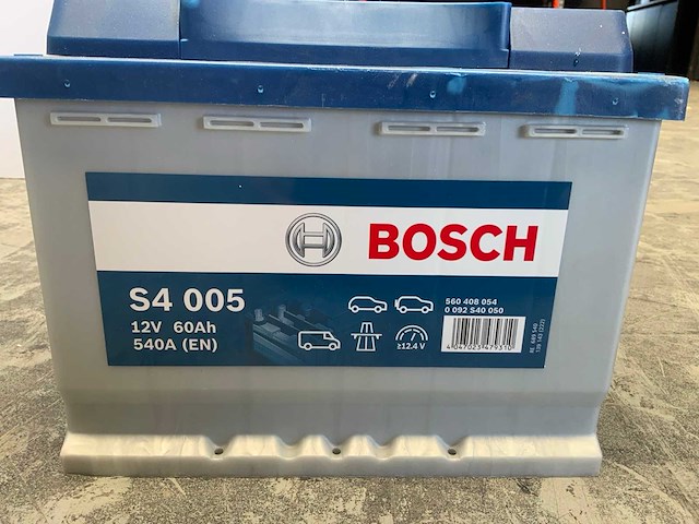 Bosch - s4 005 - 12v 60ah - accu's (3x) - afbeelding 5 van  6