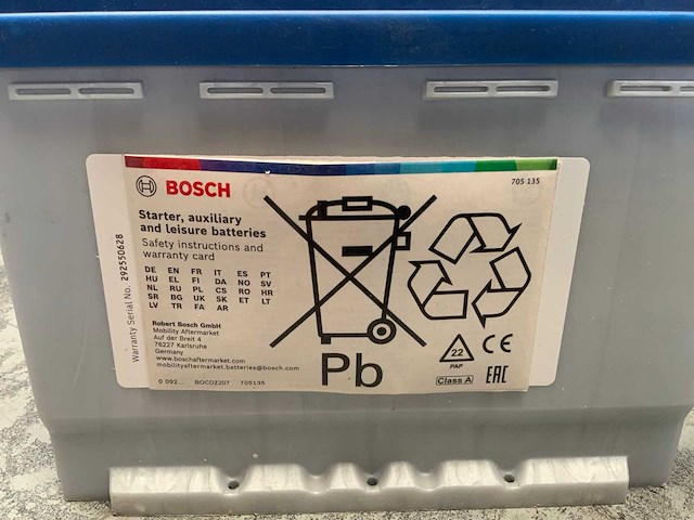 Bosch - s4 005 - 12v 60ah - accu's (3x) - afbeelding 6 van  6