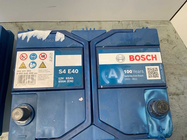 Bosch - s4 026 / s4 e40 - 12v 70ah / 12v 65ah - accu's (3x) - afbeelding 7 van  7