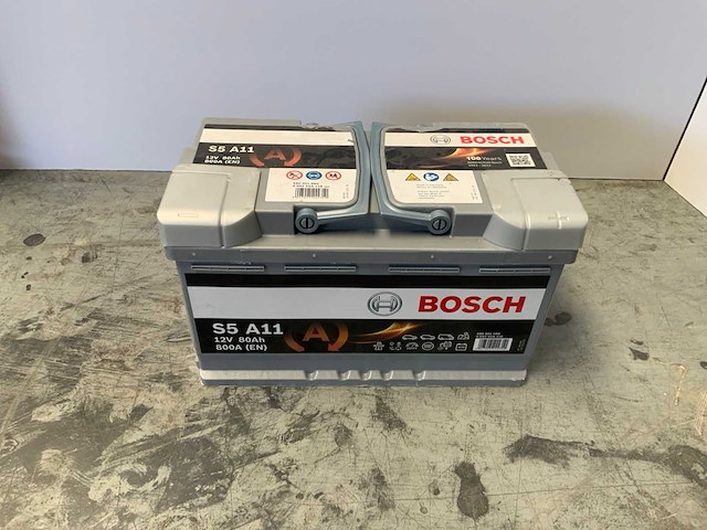 Bosch - s5 a11 - 12v 80ah - accu's - afbeelding 1 van  6